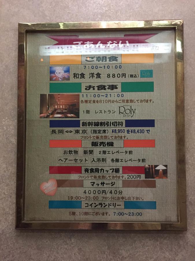 Hotel New Green Plaza Nagaoka  Exterior foto